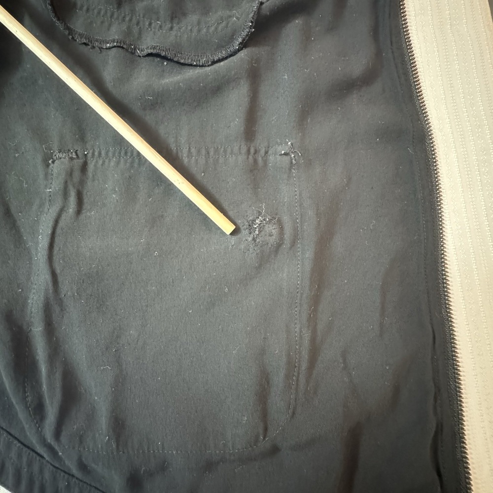 Calvin Klein‎ Womens Black Utility Zip Up Vest Sleeveless XS GorpcoreUtility - Picture 11 of 14